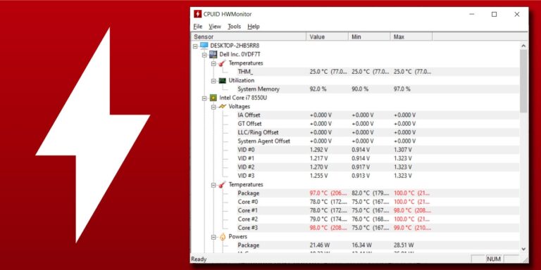 CPUID HWMonitor – Zuverlässiger Hardware-Monitor für PC-Statistiken cpuid hwmonitor